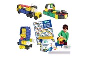 Konstruktionslegetøj - Clics Building Blocks - Building Set 10in1 - CD007