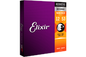 Musik & DJ Instrumenter - Elixir Strings 11052 - 80/20 Bronze - Akustiske strenge - Nanoweb - Light (12-53) - CEL 11052