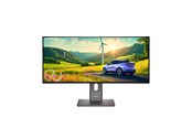 Skærm - 34" Lenovo ThinkVision P34WD-40 - 3440x1440 (UWQHD) - 120Hz - IPS - KVM switch - 64ADZAT1EU