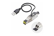 Repeater, boostere, bridges & transceiver - StarTech.com Gigabit Fiber to RJ45 Ethernet Media Converter Micro Mini - fibre media converter - 1GbE - TAA Compliant - D01ML55U-FIBER-MEDIA