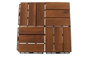 Haveredskaber - Home>it decking tiles brown acacia - 91793