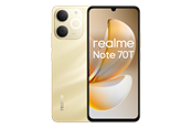 Mobil - realme Note 70T 128GB/4GB - Beach Gold - 631011006474