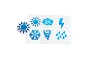 Kreativt Legetøj - Colorations - Easy Grip Stamps Weather - CHBIGWEA