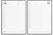 Calendar - Mayland Timekalender blå PP-plast 2027 - 17218020
