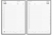 Calendar - Mayland Timekalender blå PP-plast 2027 - 17218020