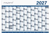 Calendar - Mayland Kæmpekalender 1x13 mdr. PP-plast rør 2027 - 17065000