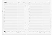 Calendar - Mayland System A5 dagkalender REFILL 2026 - 16305000