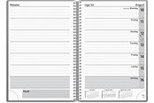 Calendar - Mayland Ugekalender tværformat grå PP-plast 2026 - 16202000