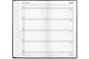 Calendar - Mayland Index Planner månedskalender sort vinyl 2026 - 26090000