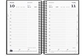 Calendar - Mayland Mini dagkalender matsort genbrugskarton 2026 - 26230000