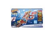 Legetøjsbil - Hot Wheels City Roller Coaster Rally med 5 biler - HJV69