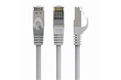 Netværkskabel - Gembird Cablexpert patch cable - 25 m - grey - Grå - 25m - PP6A-LSZHCU-25M