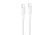 USB kabel - Belkin USB-C TO USB-C 240W 2.0 BRAIDED PCR 3M WHITE - CAB025HQ3MWH