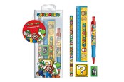 Skoletilbehør - Nintendo Super Mario Stationery Set - SR73430