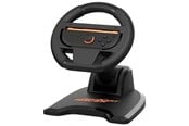 Spil tilbehør - Subsonic Pro Kart Racer - Black - Wireless Wheel - Nintendo Switch 2 - SA5727-1