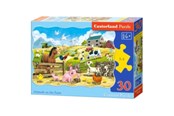 Puslespil - Castorland Dyr på gården 30 brik - B-03815