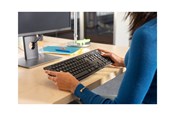 Tastatur - Logitech MK370 Combo for Business - keyboard and mouse set - AZERTY - French - graphite Input Device - Tastatur & Mus sæt - Fransk - Sort - 920-012066