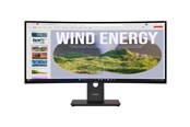 Skærm - 34" Lenovo ThinkVision T34WD-40 - 3440x1440 (UWQHD) - 120Hz - VA - 15W USB-C - 64AEZAT1EU