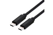 USB kabel - Roline - USB-C cable - 24 pin USB-C to 24 pin USB-C - 50 cm - 11.02.9091