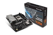 Bundkort - Sapphire PULSE A620AM Bundkort - AMD A620A - AMD AM5 socket - DDR5 RAM - Micro-ATX - 52118-03-40G