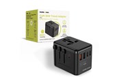 Mobil - Adaptere & Opladere - Mobile Origin GaN 35W Travel Adapter PW4 EU/UK/US/AUS - 3x USB-C + 2x USB-A - MO-TRA35-PW4