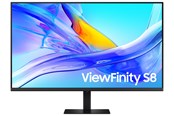Skærm - 37" Samsung ViewFinity S8 S37D804UAU - 3840x2160 (4K) - 60Hz - VA - 90W USB-C - KVM switch - LS37D804UAUXEN