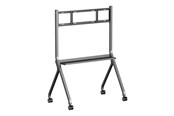 Vægbeslag, AV-Beslag & AV-Møbler - iiyama MD-CART02-S1 cart - for flat panel - with anti-collision shelf for accessories - Max 100 kg - recommended for 86" - MD-CART02-S1