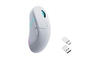 Mus - Keychron M3 RGB Light 79g Wireless 1K - Gaming Mus - Optisk - 5 knapper - Hvid med RGB-LED lys - M3-A3