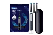 Eltandbørste - Oral-B Tandbørste iO3 Black Gift Pack - incl. Travel Case + 2 extra refills - 8006530069229