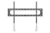 Vægbeslag, AV-Beslag & AV-Møbler - Deltaco mounting kit - heavy-duty - for curved / flat panel - fixed up to 120 kg - black - Max 120 kg - recommended for 120 " - ARM-475-B