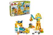 LEGO® - LEGO DUPLO 10476 3-i-1 Byggeplads med køretøjer - 10476