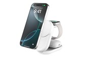 Mobil - Adaptere & Opladere - Belkin UltraCharge 25w Qi2 3in1 Magnetic Charger - White - WIZ037KQWH