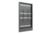 Vægbeslag, AV-Beslag & AV-Møbler - Multibrackets M Pro Series stand - covered - enclosure totem - black - Max 60 kg - recommended for 98" - 7340234810598