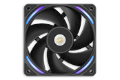 Kabinet Køler - NZXT F120X Performance Fan - Kabinet køler - 120mm - Sort med RGB LED lys - 41 dBA - RF-U12PN-B1