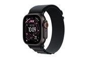 Smartwatch & Sportsur - Apple Watch Ultra 3 GPS + Cellular 49mm Black Titanium Case with Black Alpine Loop - Large - MF0X4DH/A