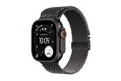 Smartwatch & Sportsur - Apple Watch Ultra 3 GPS + Cellular 49mm Black Titanium Case with Black Titanium Milanese Loop - Medium - MF1Q4DH/A