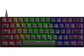 Tastatur - Speed-Link ATMOS RGB Rainbow - Gaming Tastatur - Amerikansk engelsk - SL-670015-BK-US