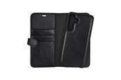 Mobil - Covers & Cases - Buffalo Wallet Case Leather 2-in-1 Black - Samsung S25 FE 5G - 590173