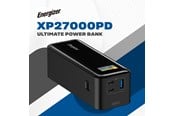 Powerbank - Energizer Powerbank - 140W - 2x USB-C PD 3.1 - USB-A Powerbank - Sort - 27000 mAh - XP27000PD