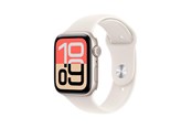 Smartwatch & Sportsur - Apple Watch SE 3 GPS + Cellular 44mm Starlight Aluminium Case with Starlight Sport Band - S/M - MEPE4QN/A