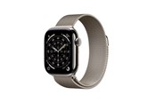 Smartwatch & Sportsur - Apple Watch Series 11 GPS + Cellular 42mm Natural Titanium Case with Natural Milanese Loop - MF8P4QN/A