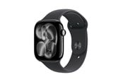 Smartwatch & Sportsur - Apple Watch Series 11 GPS + Cellular 46mm Jet Black Aluminium Case with Black Sport Band - M/L - MFC44QN/A