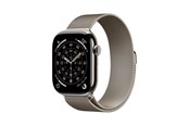 Smartwatch & Sportsur - Apple Watch Series 11 GPS + Cellular 46mm Natural Titanium Case with Natural Milanese Loop - M/L - MFD04QN/A
