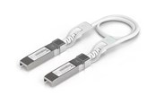 Netværkskabel - Ubiquiti UniFi 1-25G Auto Direct Attach Uplink Cable 0.3m - Hvid - 0.3m - UACC-UPLINK-SFP28-0.3M