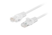 Netværkskabel - Lanberg patch cable - 3 m - white RAL 9010 - Hvid - 3m - PCU5-20CC-0300-W