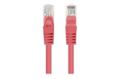 Netværkskabel - Lanberg patch cable - 25 cm - red RA3017 - Rød - 0.25m - PCU6-20CC-0025-R