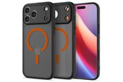 Mobil - Covers & Cases - Spigen Ultra Hybrid MagSafe - frost black orange - iPhone 17 Pro - ACS10483