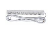 Afbrydermateriel - CoreParts 8-Stikdåse Hvid 5 m Ledning - GRU00850WDK