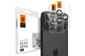 Mobil - Beskyttelsesglas - Spigen Glass tR EZ Fit Optik Pro 2 Pack - gray - iPhone 17/16/15/14 Pro / 17/16/15/14 Pro Max - AGL10125