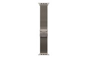 Smartwatch - Tilbehør - Apple 49mm Natural Titanium Milanese Loop - Small - MGHN4ZM/A